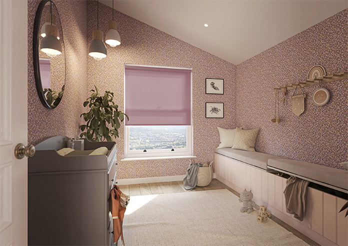 Roma, Rose Tint - Roller Blind - Image 7